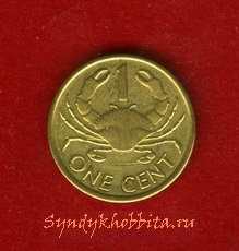 1 цент 2004 года Сейшелы